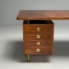 Geroge Coslin Arredamenti Italian Mid Century Modern Writing Desk Rosewood - 3839895