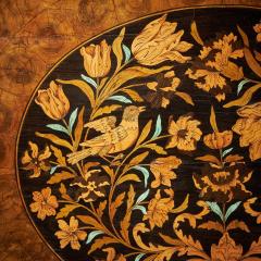 Gerrit Jensen 17th Century Charles II Olive Oyster Floral Marquetry Table Circa 1680 1690 - 3128183
