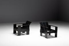 Gerrit Rietveld Crate Chairs by Gerrit Rietveld Netherlands 1940s - 3535517