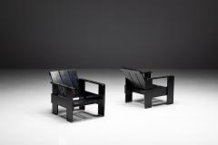 Gerrit Rietveld Crate Chairs by Gerrit Rietveld Netherlands 1940s - 3535521