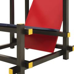 Gerrit Rietveld Red And Blue Chair Designed By Gerrit T Rietveld For Cassina - 2475589