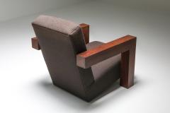 Gerrit Rietveld Rietvelds Utrecht Chair with Wooden Frame 1960s - 1585570