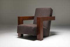 Gerrit Rietveld Rietvelds Utrecht Chair with Wooden Frame 1960s - 1585577