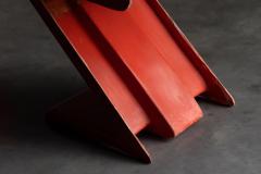 Gerrit Rietveld Zig Zag Style Fiberglass Chair Italy 1970s - 4577822