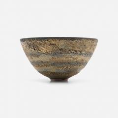 Gertrud Otto Natzler Gertrud and Otto Natzler Large Volcanic Bowl 1955c  - 4546392