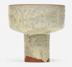 Gertrud Otto Natzler Otto Natzler and Gertrud Natzler Footed Cylindrical Bowl Chalice 1965 - 4544319