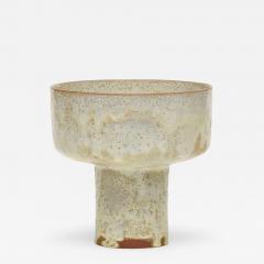 Gertrud Otto Natzler Otto Natzler and Gertrud Natzler Footed Cylindrical Bowl Chalice 1965 - 4544447