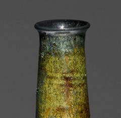 Gertrud Otto Natzler Otto Natzler and Gertrud Natzler Long Necked Cylindrical Bottle with Lip 1967 - 4542715