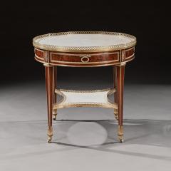 Gervais Durand EXCEPTIONAL GERVAIS DURAND MAHOGANY AND GILT BRONZE GUERIDON BOUILLOTTE TABLE - 1932005