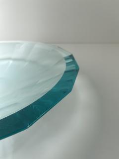 Ghir Studio Contemporary Crystal Bowl with Gemmed Decoration Hand Crafted by Ghir Studio - 4202165