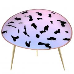 Ghir Studio Contemporary by Ghir Studio Pu Set of three Coffee Table Iridescent Crystal - 4202200