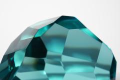 Ghir Studio Gems Set of Three Aquamarine Crystal Sculptures by Ghir Studio - 3214923