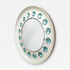 Ghir Studio Ghiro Studio Mirror with Faceted Diamond Cut Glass Italy 2019 - 1457459