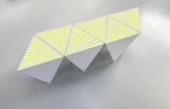 Ghir Studio Magnet Set of Six Handmade Glass and Wood Coffee Tables by Ghir Studio - 3235369