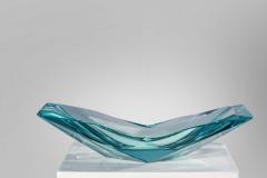 Ghir Studio Papillon Artistic Bowl in Aquamarine Crystal by Ghir Studio - 3214754