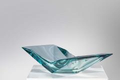 Ghir Studio Papillon Artistic Bowl in Aquamarine Crystal by Ghir Studio - 3214759