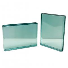 Ghir Studio Set of Two Handmade Aquamarine Crystal Picture Frames by Ghir Studio - 3223143