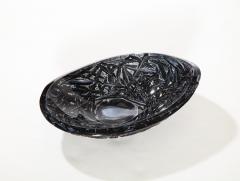 Ghir Studio Studio Made Carved Glass Dish by Ghir Studio Small - 886658