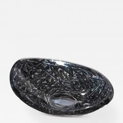 Ghir Studio Studio Made Carved Glass Dish by Ghir Studio Small - 901713