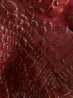 Giacinto Cerone Giacinto Cerone 1957 2004 abstract sculpture red glazed ceramic after 1993 - 4477213
