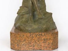 Giacomo Scarantino Seated Pan Bronze Sculpture by Giacomo Scarantino cast by Roman Bronze Works - 992953