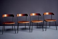 Giampiero Vitelli Plywood Chair Set by Giampiero Vitelli for Rossi dAlbizzate - 4255376