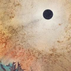 Gian Berto Vanni Eclipse Painting with Female Figures and Sun Eclipse - 3816880