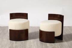 Giancarlo Palanti Italian Art Deco Stool circa 1930 - 3927578