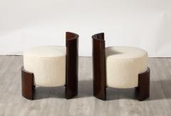 Giancarlo Palanti Italian Art Deco Stool circa 1930 - 3927585