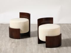 Giancarlo Palanti Italian Art Deco Stool circa 1930 - 3927586