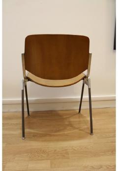 Giancarlo Piretti Set of Six Mid Century Modern Chairs by Giancarlo Piretti Italy 1970s - 907442