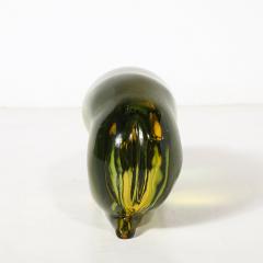Giancarlo Signoretto Mid Century Hand Blown Murano Glass Nude Sculpture signed Giancarlo Signoretto - 4622646