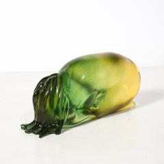 Giancarlo Signoretto Mid Century Hand Blown Murano Glass Nude Sculpture signed Giancarlo Signoretto - 4622681