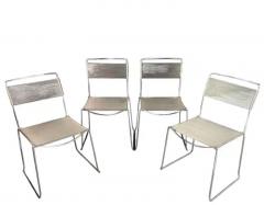 Giandomenico Belotti Set of Four Spaghetti Chairs by Giandomenico Belotti for Alias 1980s - 3627765