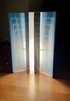 Gianfranco Fini Amazing Late 1960s Optical Art Lamp - 3614421