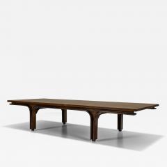 Gianfranco Frattini Coffee table in rosewood by Gianfranco Frattini for Bernini Italy 1960s - 3395402