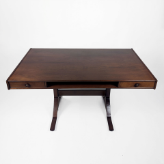 Gianfranco Frattini DOUBLE SIDE WALNUT DESK by Gianfranco Frattini for Bernini 1970 - 3546125