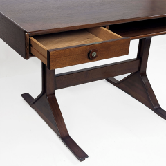 Gianfranco Frattini DOUBLE SIDE WALNUT DESK by Gianfranco Frattini for Bernini 1970 - 3546131