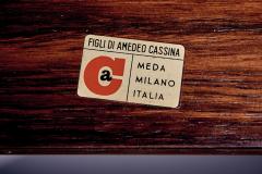 Gianfranco Frattini Daybed 882 by Gianfranco Frattini for Cassina in newly upholstered brown Mohair - 4391575