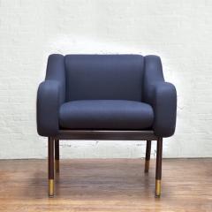 Gianfranco Frattini Gianfranco Frattini Set of Four Upholstered Armchairs - 4163899