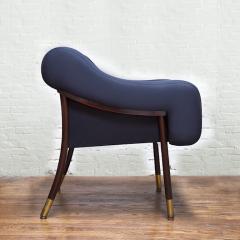 Gianfranco Frattini Gianfranco Frattini Set of Four Upholstered Armchairs - 4163901