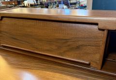 Gianfranco Frattini Gianfranco Frattini Writing Desk in Walnut Italy 1960s - 4316034