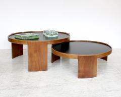 Gianfranco Frattini Gianfranco Frattini for Cassina Pair of Coffee Tables for Cassina Model 783 - 4269227