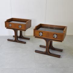Gianfranco Frattini Gianfranco Frattini pair of nightstands 1960s - 4244512