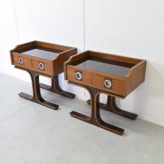 Gianfranco Frattini Gianfranco Frattini pair of nightstands 1960s - 4244514
