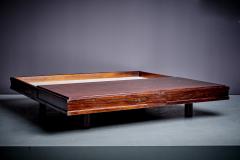 Gianfranco Frattini Huge Rosewood Sofa Table Gianfranco Frattini for Bernini Italy 1960s - 3705906