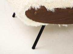 Gianfranco Frattini Ivory Kalgan Lambskin Lounge Chairs Model 836 - 3591496
