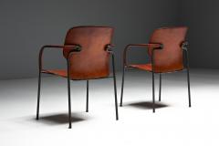 Gianfranco Frattini Lalanda Armchairs by Gianfranco Frattini Spain 1980s - 4431531