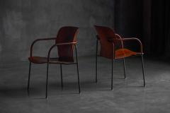 Gianfranco Frattini Lalanda Armchairs by Gianfranco Frattini Spain 1980s - 4431555