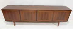 Gianfranco Frattini Large Italian Design Rosewood Sideboard - 3386467